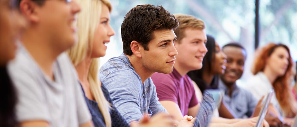 Studierende im Hörsaal